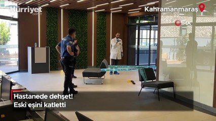 Hastanede dehşet! Eski eşini tüfekle vurularak öldürdü