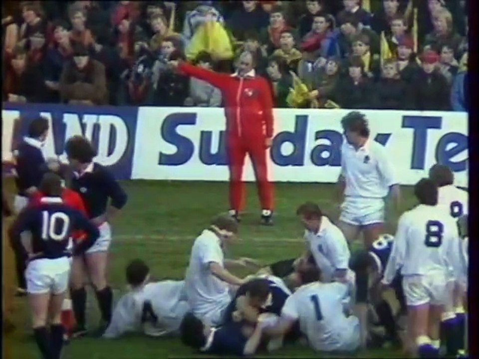 ECOSSE - ANGLETERRE - 1982 -