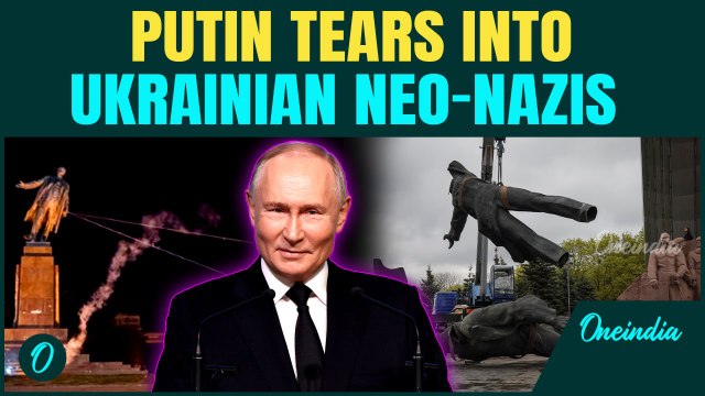 ‘IDIOTS! They are showing their true colours’ – Putin slams Ukrainians attacking WWII Memorials