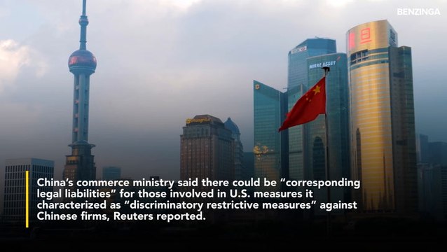 China Warns Of Legal Retaliation Against US Chip Sanctions, Threatens Lawsuits For Aiding 'Discriminatory' Tech Crackdown