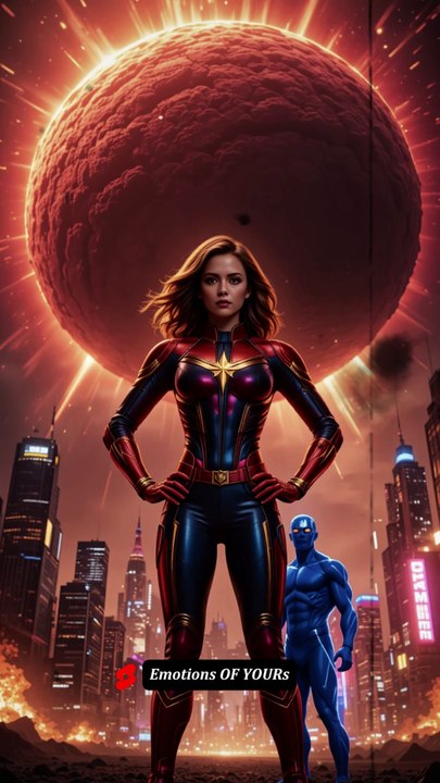 Captain Marvel aur Nightcrawler 😱❌