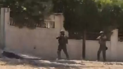 Militares israelíes disparan contra una delegación diplomática en Cisjordania