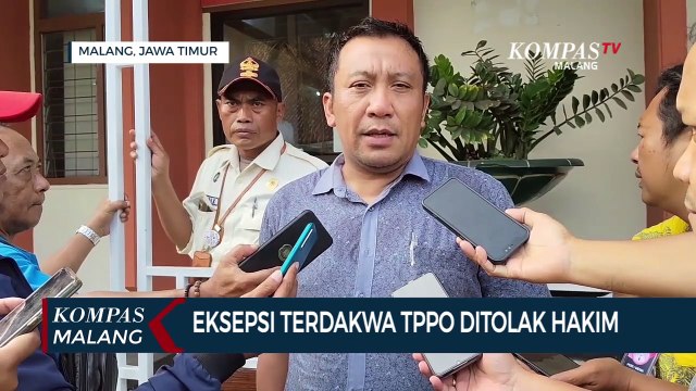Eksepsi Terdakwa TPPO Ditolak Majelis Hakim