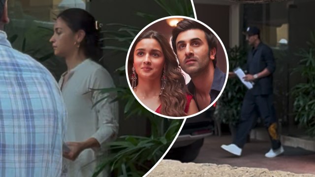 Raha Ke Mummy-Papa: Ranbir Kapoor & Alia Bhatt Get Snapped In The Suburbs! Brahmāstra Jodi!