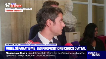 Frères musulmans: "Ce rapport est une claque pour tous ceux qui défendent la République", affirme Gabriel Attal