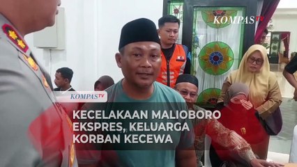 Keluarga Korban Kecelakaan Malioboro Ekspres Mengaku Kecewa pada PT KAI