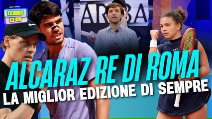 #ALCARAZ RE DI ROMA! #Sinner si ferma in finale, ma la MIGLIOR edizione di sempre