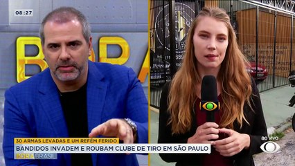Quadrilha rouba 30 armas de clube de tiro em São Paulo