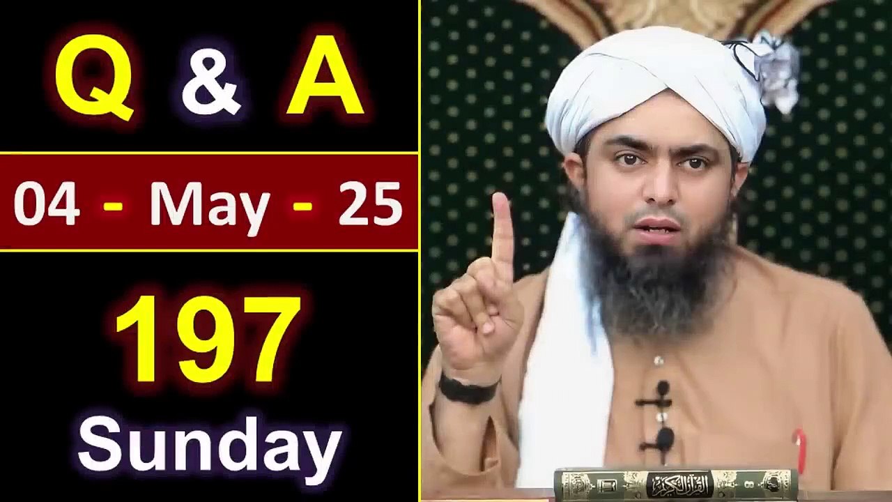 197_Sunday [ 04_May_2025 ] Public Q _ A Session with Engineer Muhammad Ali Mirza in Jhelum Academy