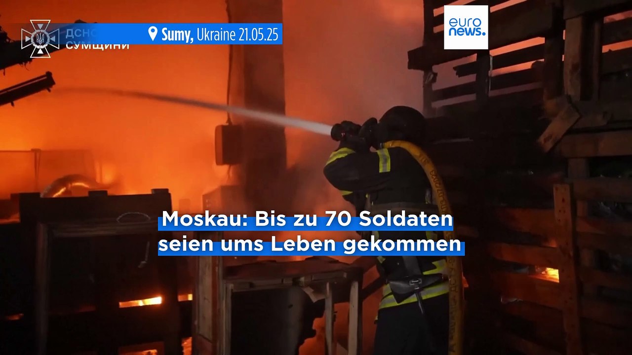 Ukraine: Russischer Angriff auf Übungsgelände in Sumy tötet sechs Soldaten