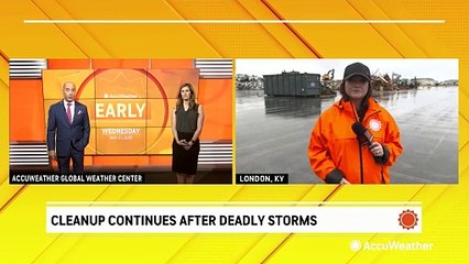 Cleanup continues after deadly storms in Kentucky