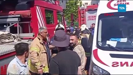 Sancaktepe'de inşaat alanında toprak kayması: 3 işçi yaralandı