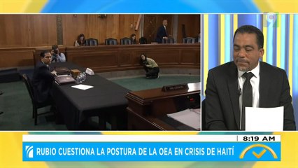 Rubio cuestiona la postura de la OEA en crisis de Haití | El Despertador