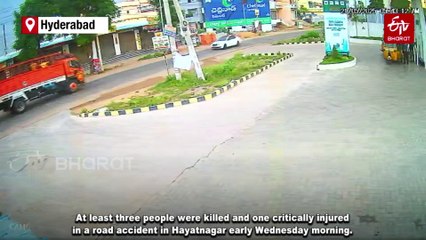 Hyderabad | Three Killed, One Injured In Head-On Collision In Hayathnagar