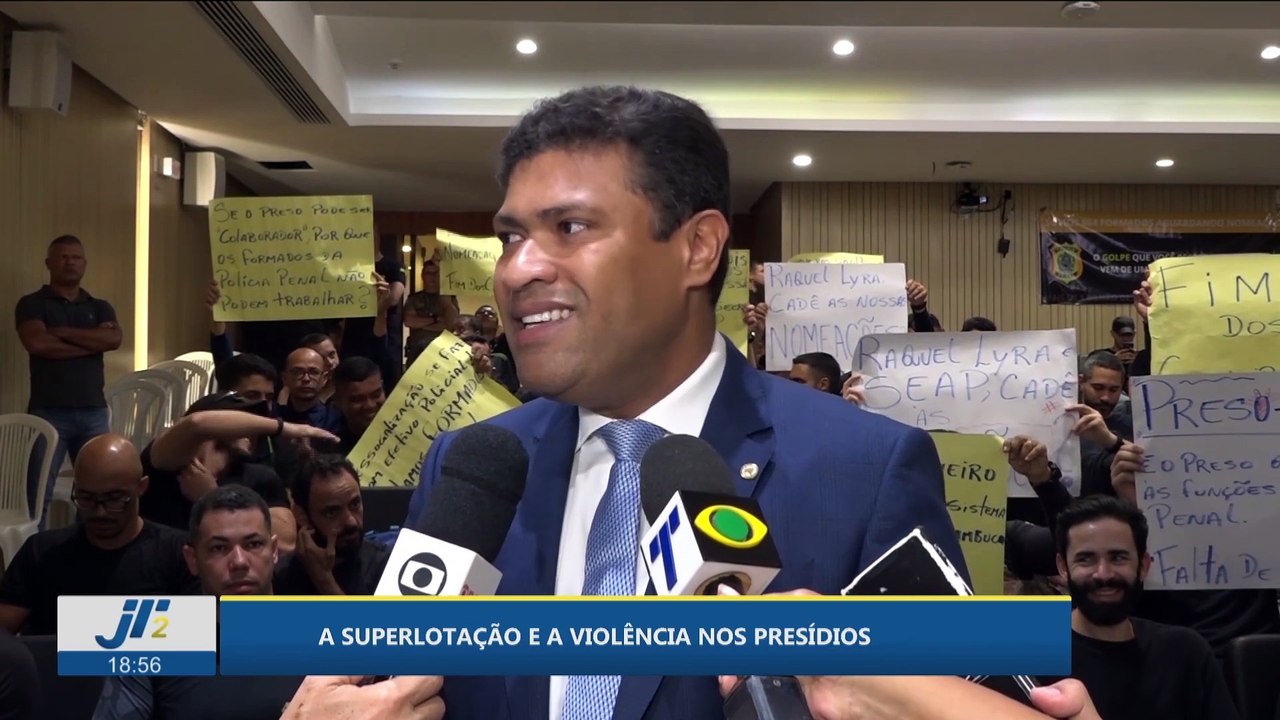 A superlotação e a violência nos presídios