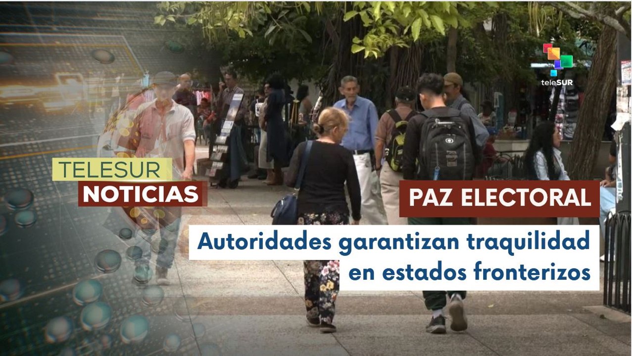Autoridades venezolanas garantizan la paz para las elecciones regionales