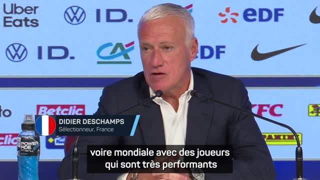Bleus - Deschamps encense l’Espagne : « L’une des meilleures équipes au monde »