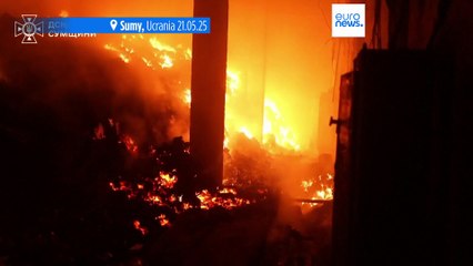 Un misil ruso contra un campo de entrenamiento en Sumy mata al menos a 6 soldados, según Ucrania