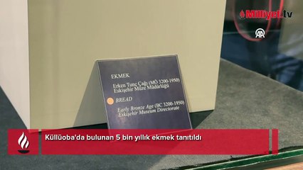 Arkeologlar bile şaştı! Eskişehir'de 5 bin yıllık ekmek bulundu