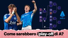 Come sarebbe la Serie A con i playoff scudetto? Napoli-Inter solo in finale e il Milan…