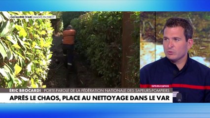 Éric Brocardi : «400 à 450 pompiers mobilisés dans le département du Var»