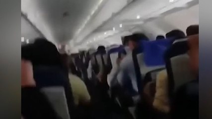 Watch: Massive turbulence on Delhi-Srinagar flight due to bad weather