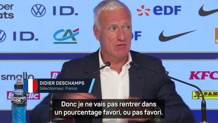 Bleus - Deschamps sur la Ligue des champions : "C'est une finale avec un contexte particulier"
