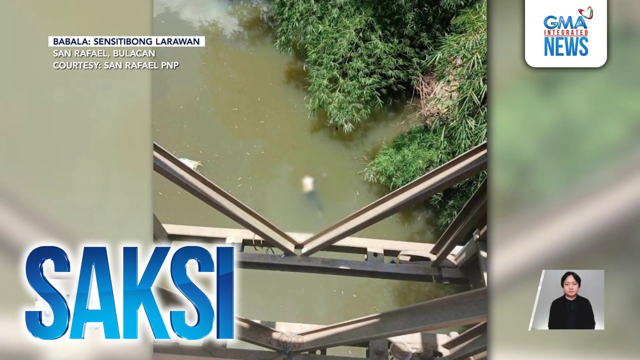 Putol na ulo at katawan ng isang lalaki, natagpuang nakalutang sa irigasyon | Saksi