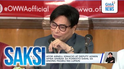 OWWA Administrator Arnell Ignacio at Deputy Admin Emma Sinclair, kapwa sinibak sa puwesto dahil sa maanomalya umanong pagbili ng lupain | Saksi