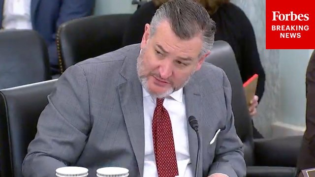 Ted Cruz Leads Senate Commerce Committee Hearing For Pending Nominations And Legislation