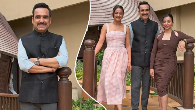Pankaj Tripathi, Shweta Basu Prasad & Surveen Chawla - Stylish & Sassy Team Of Criminal Justice 4!