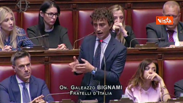 Scintille in Aula su Delmastro, botta e risposta tra vicepresidente Mulè e Bignami (FdI)