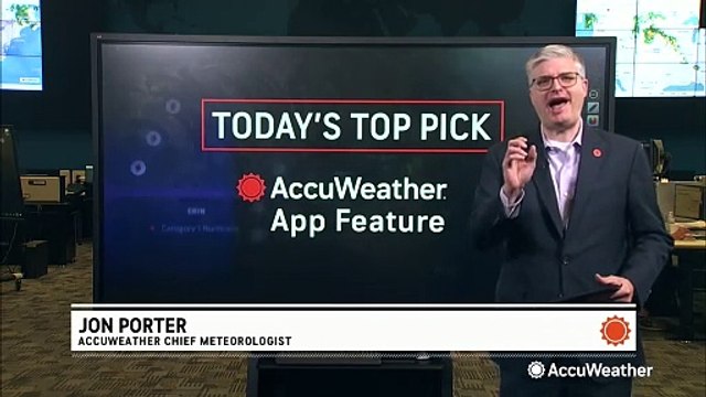 Prepare for the weather with MinuteCast® on the AccuWeather app