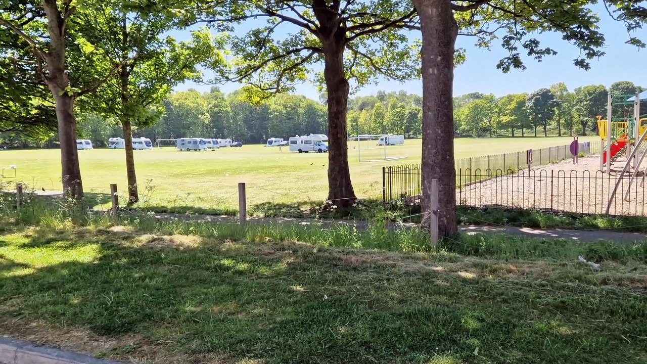 Travellers infuriate locals during week-long 'takeover' of Edinburgh park