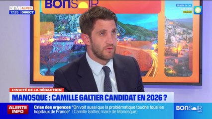 Manosque: Camille Galtier veut terminer les grands chantiers du mandat