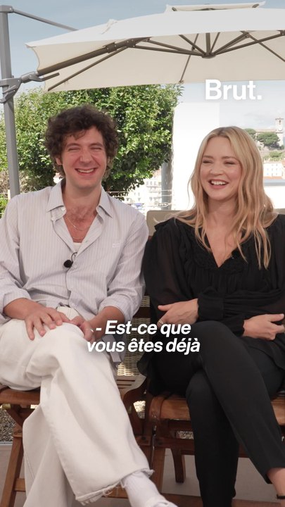 Rencontre avec Virginie Efira et Vincent Lacoste à #Cannes2025