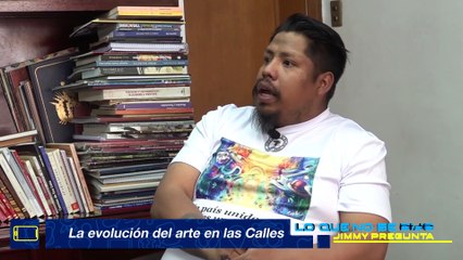 LO QUE NO SE  DIJO - Del grafiti al muralismo : el recorrido artístico de Álvaro Huayllas