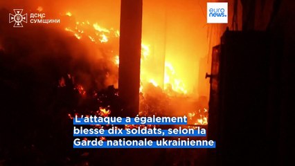 Ukraine : un tir de missile russe sur un terrain d'entraînement à Soumy tue au moins six soldats