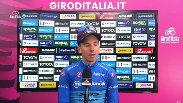 Cycling - Giro d'Italia 2025 - Lorenzo Fortunato : Mads Pedersen went full gas and...