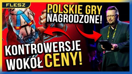 Najlepsze polskie gry nagrodzone! Twórca Borderlands 4 znowu wkurza graczy | FLESZ