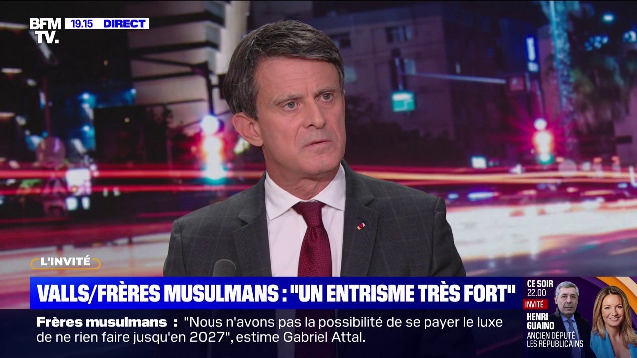 Gaza: "Les buts de guerre du gouvernement israélien sont aujourd'hui peu clairs", explique Manuel Valls, ministre des Outre-mer