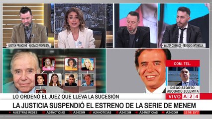⚖ POR QUÉ LA JUSTICIA SUSPENDIÓ EL ESTRENO DE LA SERIE SOBRE CARLOS SAÚL MENEM📜