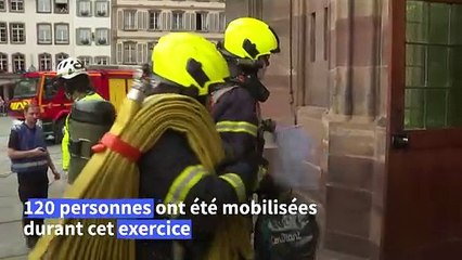 Incendies: une simulation pour sauver les œuvres d'art de la cathédrale de Strasbourg