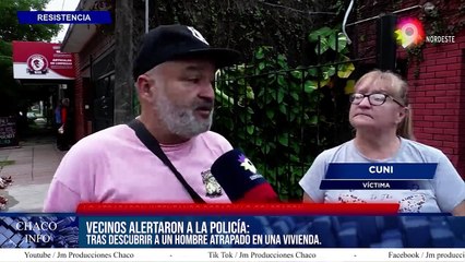 🔒 Insólito intento de robo en Resistencia: individuo atrapado en las rejas 🏃‍♂️🚫