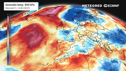 Masses d'air en Europe