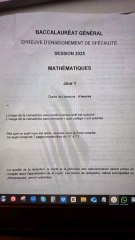 Correction Exercice 1 Sujet Bac Amérique du Nord Jour 1 Partie A 🍄‍🟫
