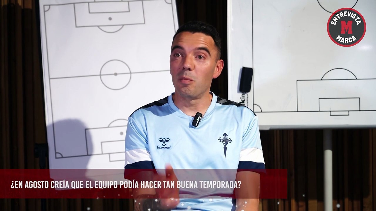 Iago Aspas: "Mientras consigamos resultados, Iago Aspas puede quedar en un segundo plano"