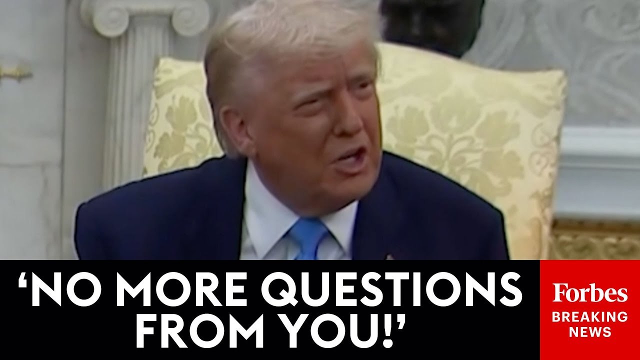 Trump Absolutely Flips Out On NBC Reporter Asking About Qatar Plane Trip