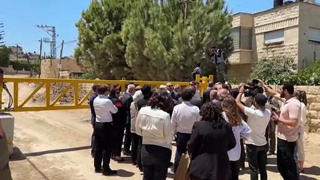 Indignación en Europa tras disparos israelíes durante visita de diplomáticos en Cisjordania