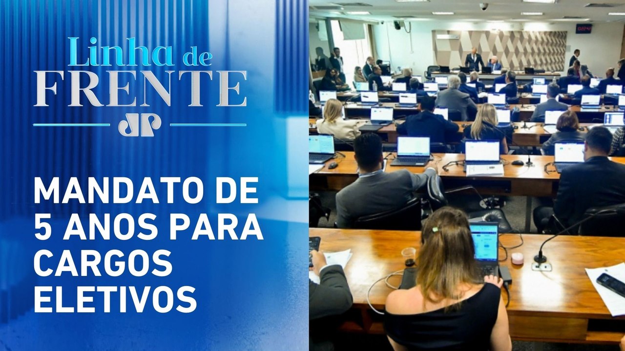 CCJ do Senado aprova fim da reeleição para presidente | LINHA DE FRENTE